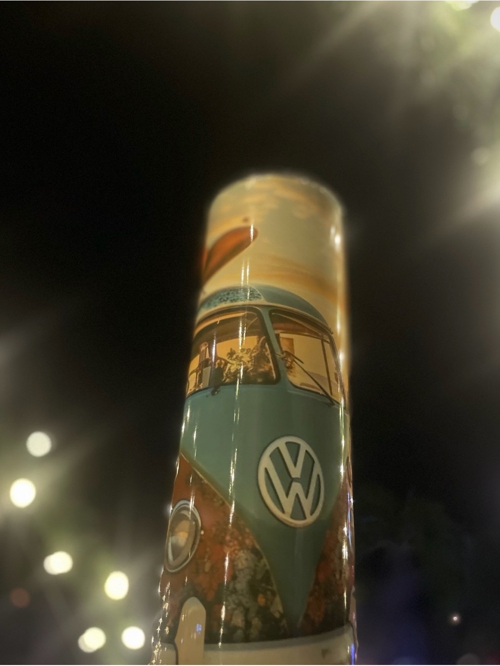 Blue Camper Van Decorative Poster Roll
